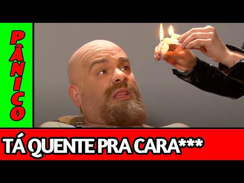 BOLA FAZ EXPERIMENTO COM VELA QUENTE NO CORPO | Verdade ou Mito