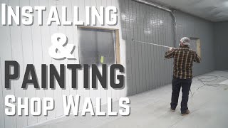 Dream Shop Build 3: Drywall, T1-11 Plywood Walls, And Painting