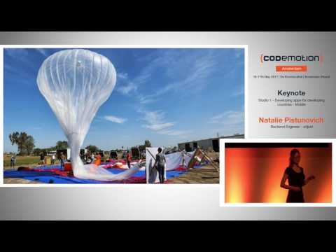 Developing apps for developing countries - Natalie Pistunovich - Codemotion Amsterdam 2017