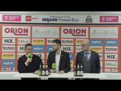 Press conference: Frankfurt Lions - Straubing Tigers (14.12.2025)