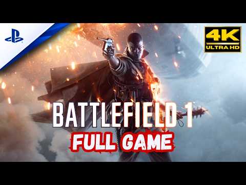 Battlefield 1 (PS5) - Full Gameplay Walkthrough - 4K 60FPS
