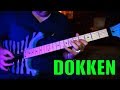DOKKEN | George Lynch | Night Rider (1981) | Guitar Cover