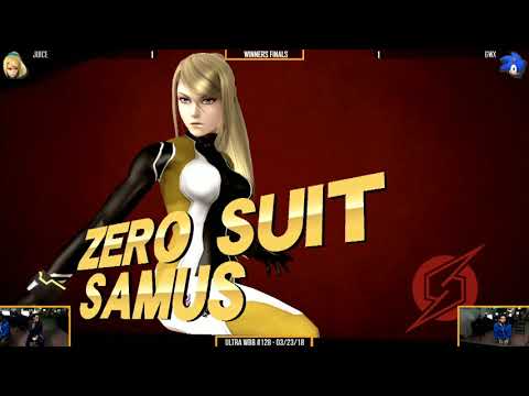 Ultra WBB #128 | Juice (ZSS) vs 6WX (Sonic) - Winners Finals - Super Smash Bros. for Wii U
