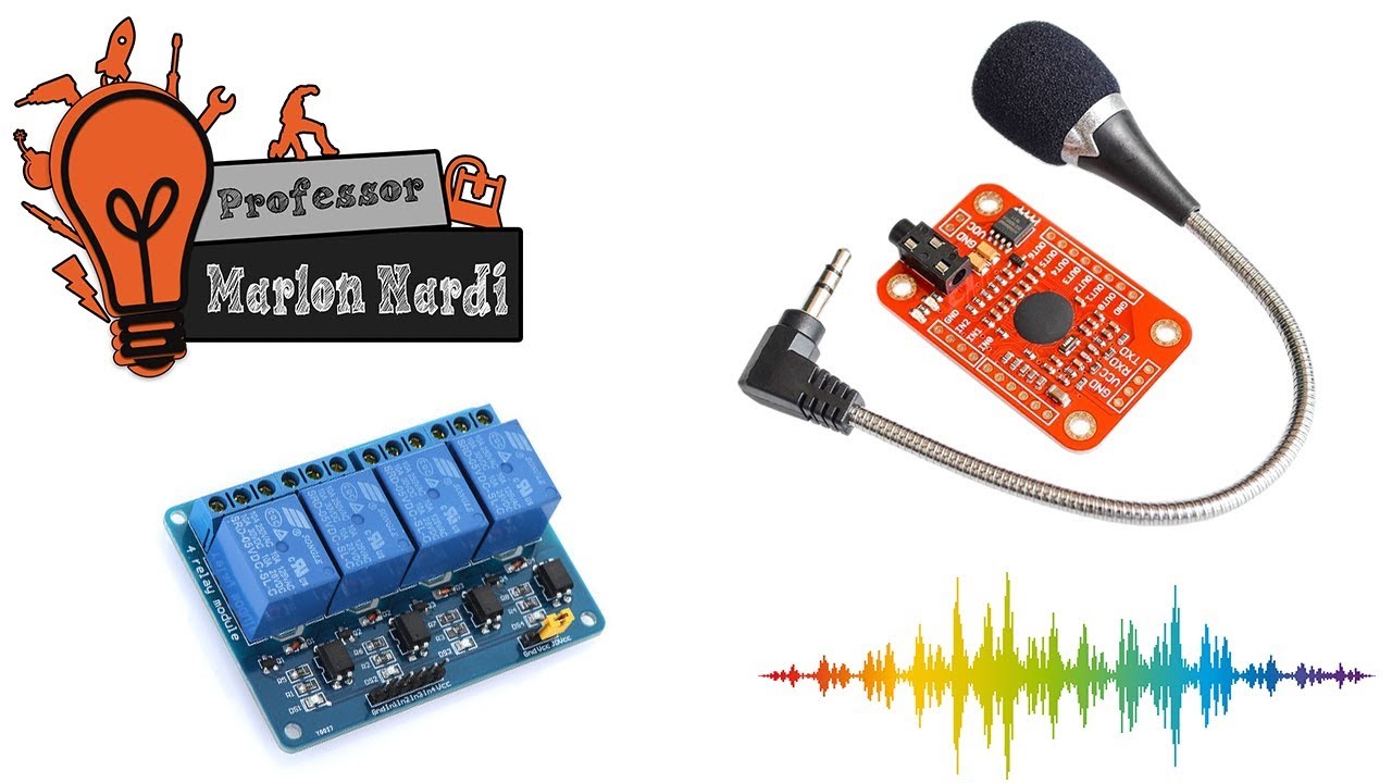 Controle sua casa por voz!!! Reconhecimento de voz com Arduino!!!