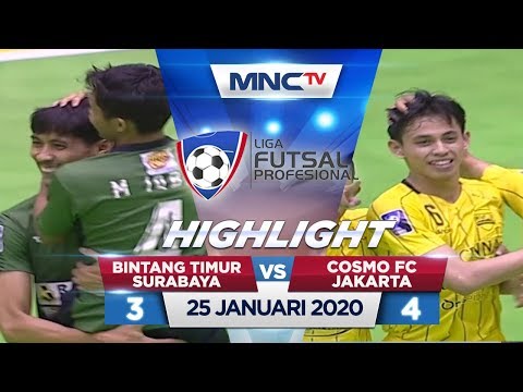 BINTANG TIMUR SURABAYA VS COSMO FC JAKARTA (FT: 3-4) - Highlights Liga Futsal Profesional 2020