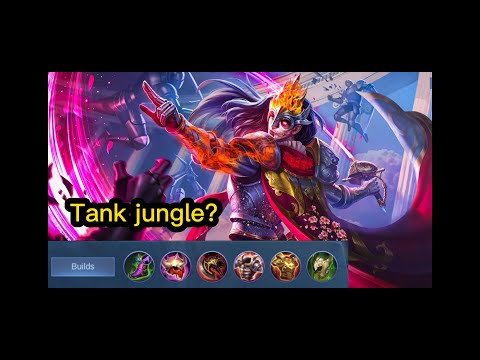 I tried lancelot jungle with tank build