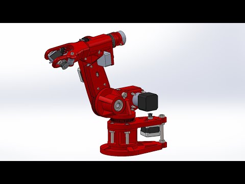 3D Printed 6DoF Arduino Robot arm - Overview of the arm [Part 1]