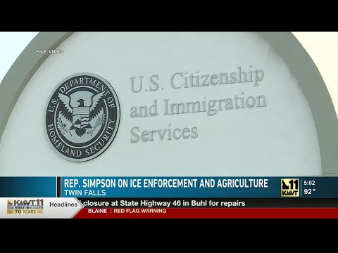 Congressman Mike Simpson speaks on ICE enforcement in Idaho