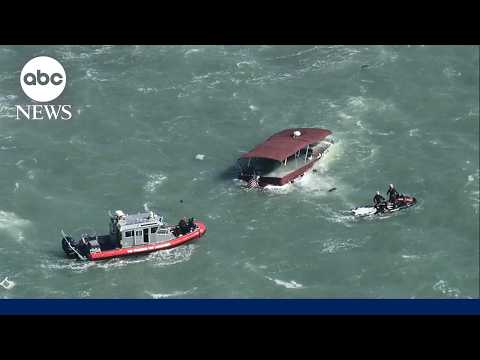 1 dead, 3 missing after boat sinks near Alcatraz Island in San Francisco Bay