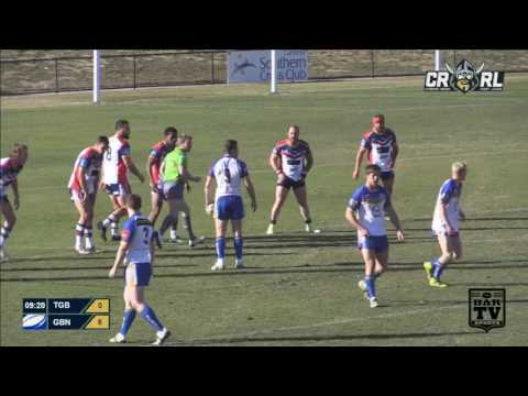 2017 Canberra RL Round 12 1st Grade - Tuggeranong Bushrangers vs. Goulburn Bulldogs