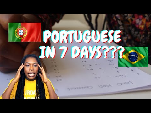 HOW I LEARNED BRAZILIAN PORTUGUESE IN 7 DAYS. Does it even work?