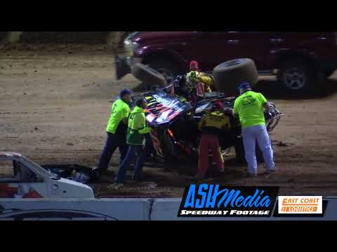 Sprintcars: Mitchell Gee Massive Crash and Rollover - Archerfield Speedway