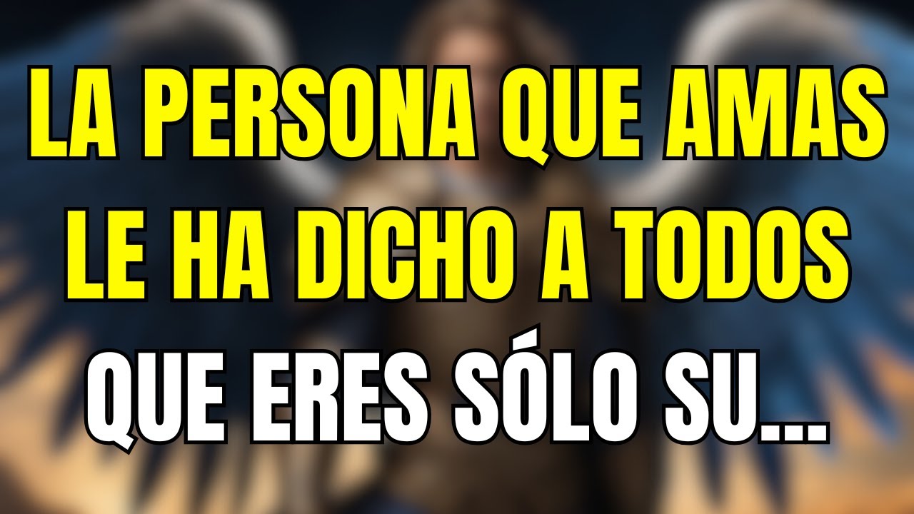 💌 La persona que amas le ha dicho a todos que eres sólo su...