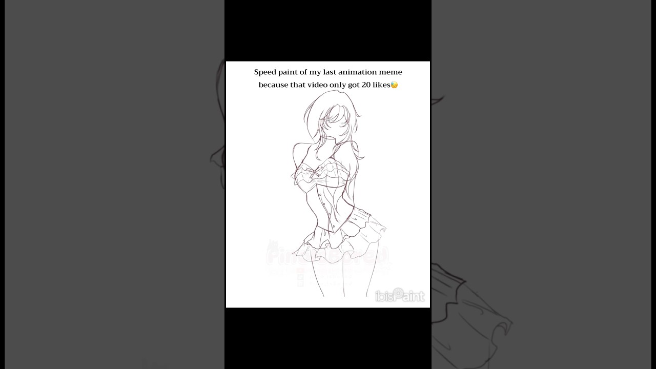 Speed paint || OC || Roblox #roblox #drawing #art #speedpaint #fyp #animation