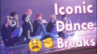 bts iconic dance breaks over the years