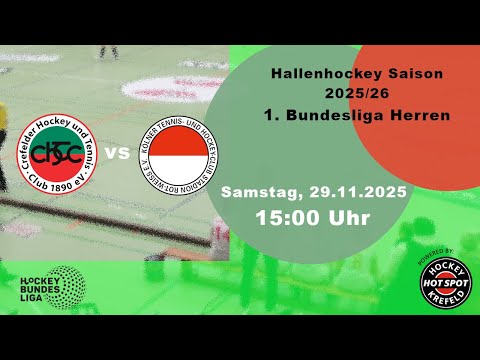 Crefelder HTC - RW Köln - Herren 1. Hallenhockey Bundesliga