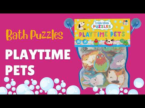 Bath Puzzles-Playtime Pets