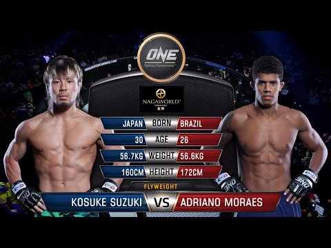 Adriano Moraes vs Kosuke Suzuki full fight