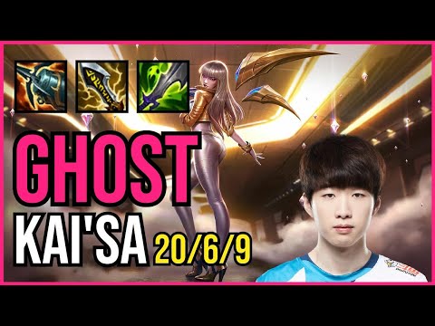 GHOST - KAI'SA vs TEDDY - KALISTA ADC - KR Challenger - Patch 11.3
