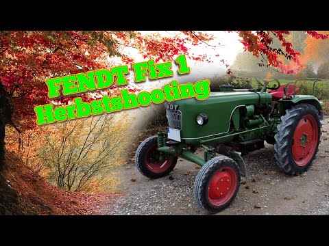 FENDT Fix 1 - Oldtimer Traktor - Herbstshooting