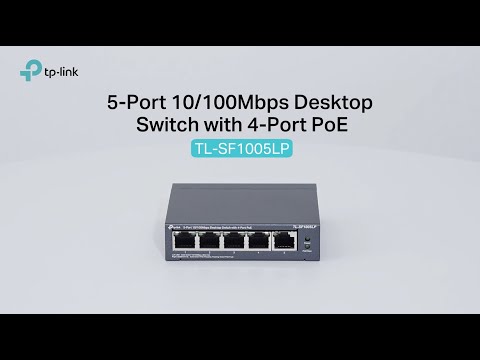 5-Port Gigabit Desktop Switch with 4-Port PoE