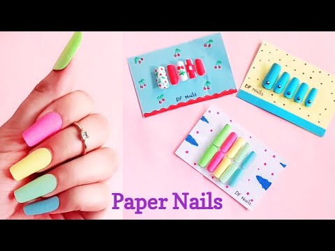 How to make fake on sale nails at home