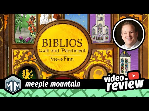 Biblios: Quill and Parchment Roll and Write - 7 Things You Need to Know - Boardgame Brody