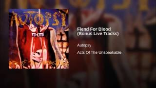 Fiend For Blood (Bonus Live Tracks)