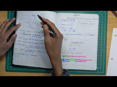 Reviewing Grade 9, 10, 11 - Math and Functions for Uni