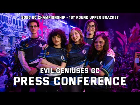 Evil Geniuses GC Post-Match Press Conference vs Team SMG | 2023 Game Changers Championship
