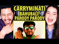 CARRYMINATI | BAHUBALI PARODY PARODY | Reaction by Jaby Koay & Achara Kirk