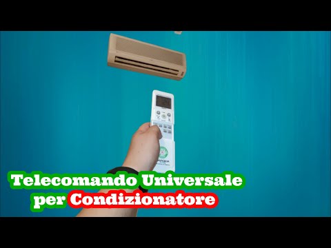 Come Programmare Telecomando Universale per Climatizzatore Condizionatore