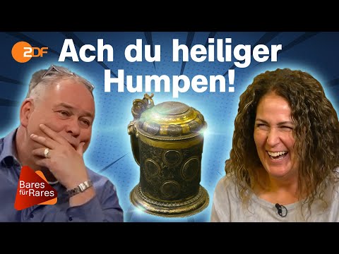 300 Jahre alter christlicher Krug wäre fast auf Hausflohmarkt verscherbelt worden | Bares für Rares