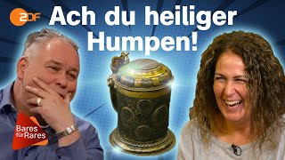 300 Jahre alter christlicher Krug wäre fast auf Hausflohmarkt verscherbelt worden | Bares für Rares