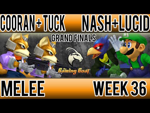 Geneva Smash 36 - Cooran + Tuck (Blue) Vs. Nash + Lucid (Green) SSBM Doubles Grand Finals