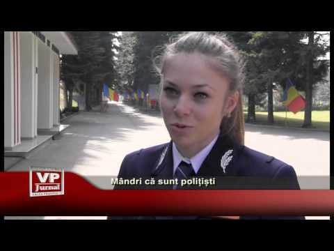 Mândri că sunt polițiști
