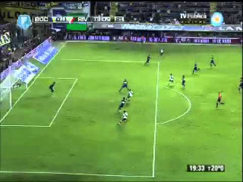 Gol de Lanzini a Boca
