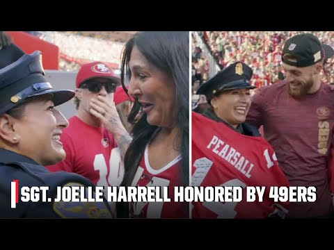 Ricky Pearsall & family meet policewoman who saved his life after being shot | NFL Countdown