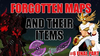 AQW Forgotten Maps And Their Items #6 |Awesome Boss drops + Draco Tenebris! Blinding Light of Chaos