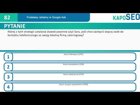 Której z tych strategii ustalania stawek powinna użyć Sara, jeśli chce zachęcić więcej osób do konta