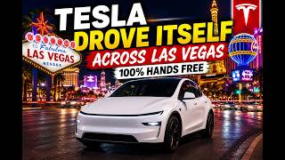 I Didn'tTouch the Wheel: Tesla Full Self Driving Conquered Las Vegas