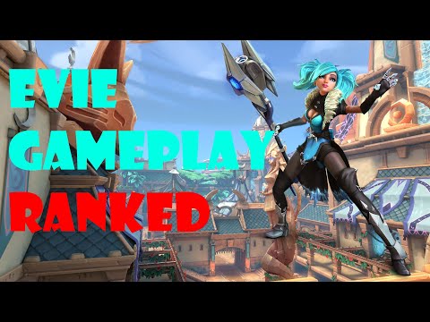 Paladins Evie ranked gameplay - lets change skin