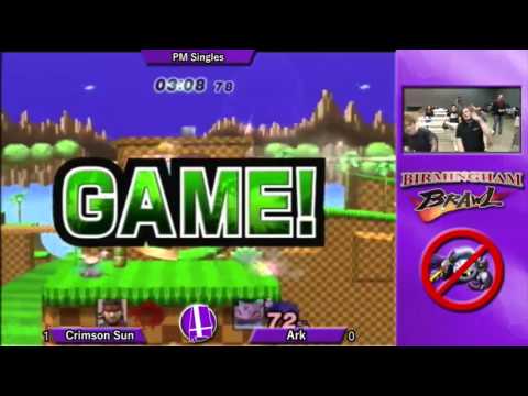 Birmingham Brawl 4 PM Singles - CrimsonSun (Snake) vs. Ark (Ivysaur)