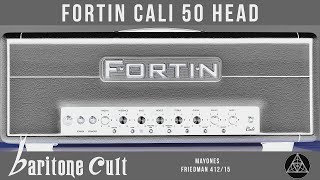 Video thumbnail for Fortin Amps - CALI 50 Head by Baritone Cult