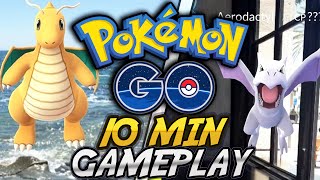 POKÉMON GO! 10 MIN. GAMEPLAY!