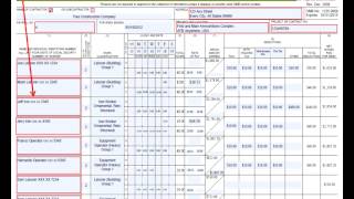 Completing a Certified Payroll Report