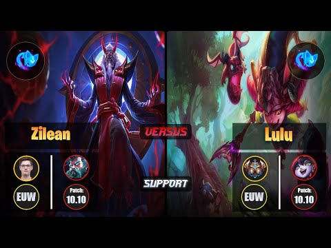 Mikyx ZILEAN (Support) [Summon Aery] VS LULU - Challenger EUW Patch 10.10