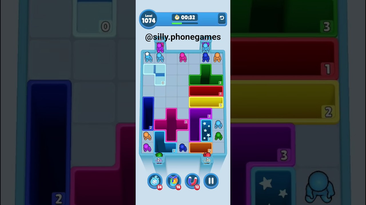 Drop Away Level 1074 Walkthrough Solution