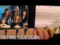 EUROPE - The Final Countdown - Guitar Lesson ...