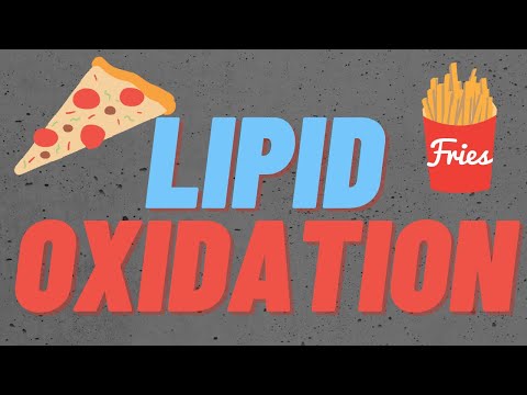 Lipid oxidation mechanism- review of initiation, propagation, and termination